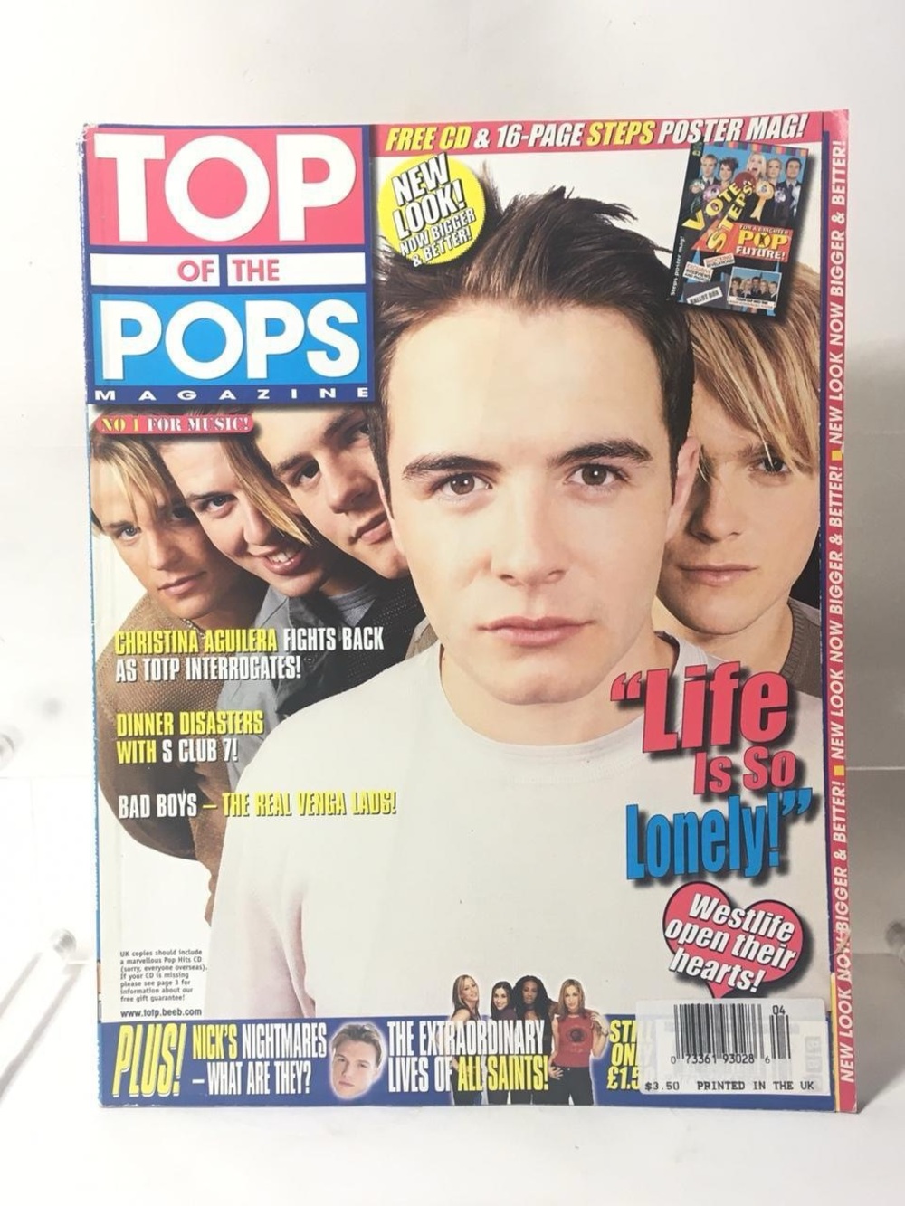 BBC TOTP Top Of The Pops Magazine April 2000 Number 62